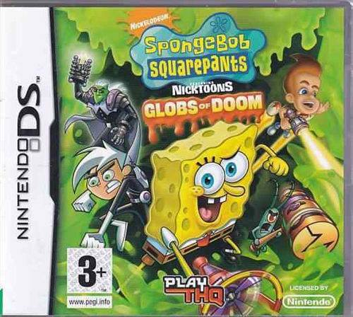 Spongebob Squarepants Featuring Nicktoons Globs of Doom - Nintendo DS (A Grade) (Genbrug)
